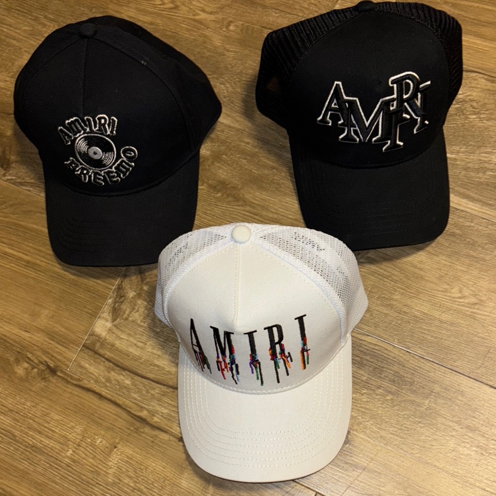 COPY - AMIRI Black and White Cap
